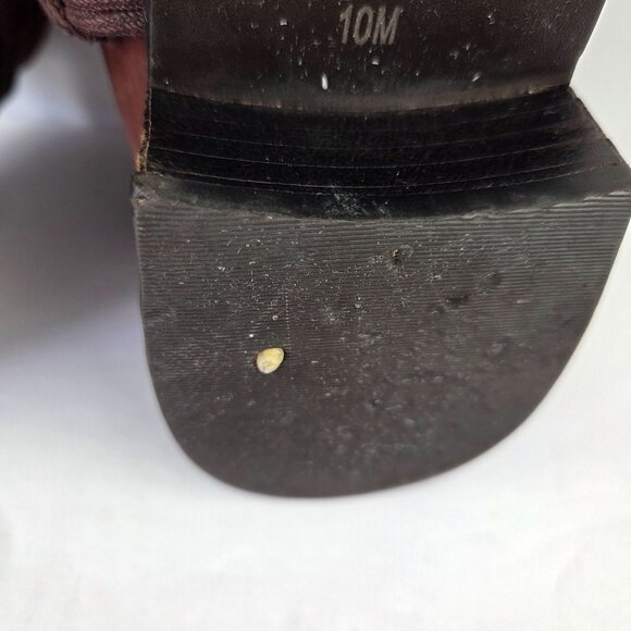 Anthro Bernardo Francesca Bootie Brown Suede Size 10M - Picture 14 of 14